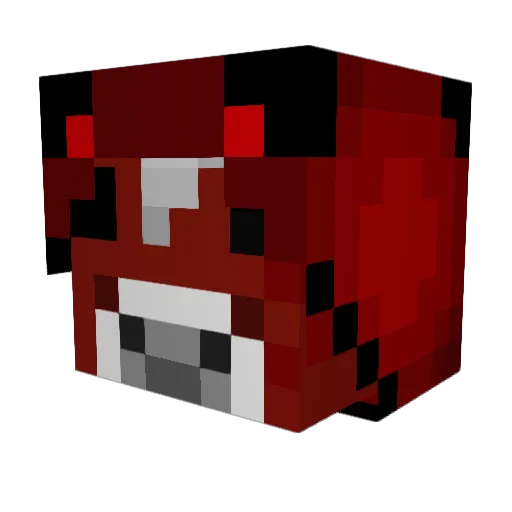 Corn_Bread_Mafia Minecraft avatar head, 3D render
