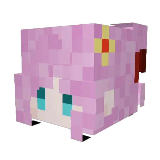 CorniNotFound Minecraft avatar head, 3D render