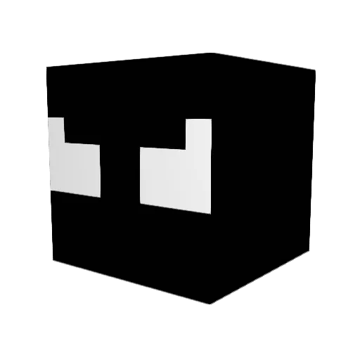 CornoHaley Minecraft avatar head, 3D render