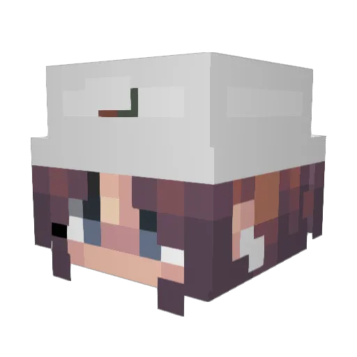 Cornyy0_0 Minecraft avatar head, 3D render