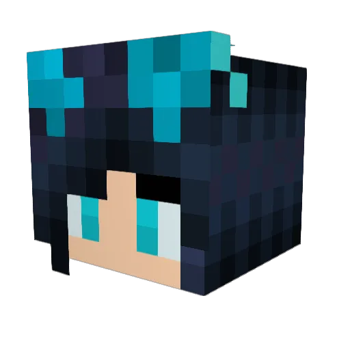 Corporal_Levi Minecraft avatar head, 3D render