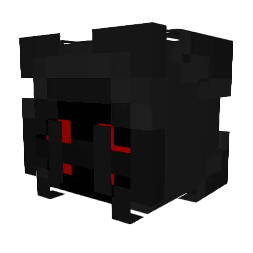 Corpse_o7 Minecraft avatar head, 3D render