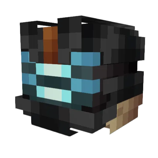 CorrosiveDark Minecraft avatar head, 3D render