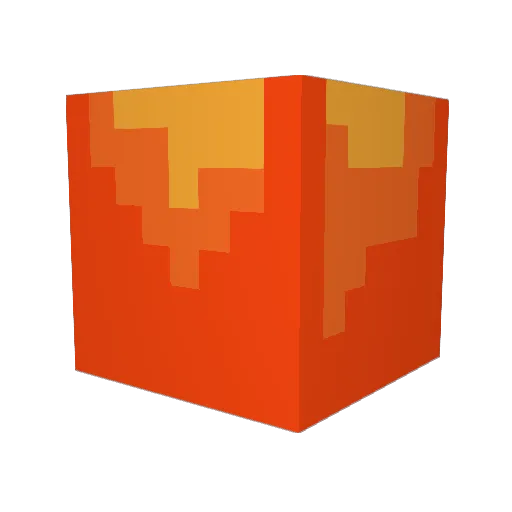 CorrosivePeach_ Minecraft avatar head, 3D render