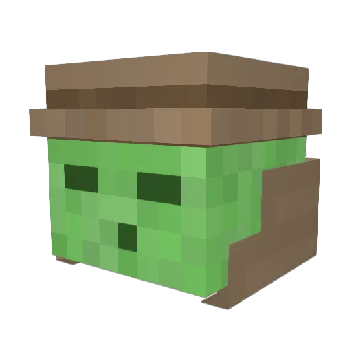 Minecraft-Avatar von CorruptedCobalt: Kopf als 3D-Render