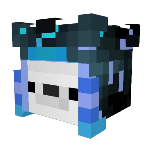 Corrus298 Minecraft avatar head, 3D render