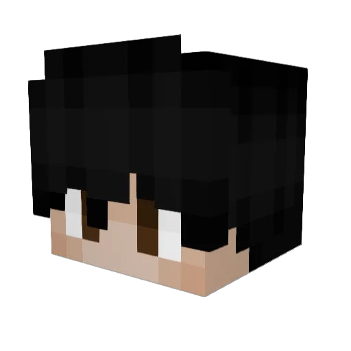 CorsaRebaixad Minecraft avatar head, 3D render