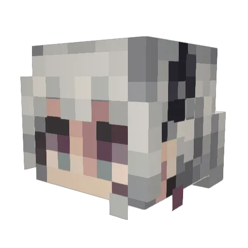 Corsair79 Minecraft avatar head, 3D render