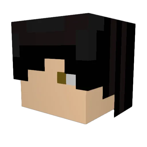 Corsair_Hellcat Minecraft avatar head, 3D render