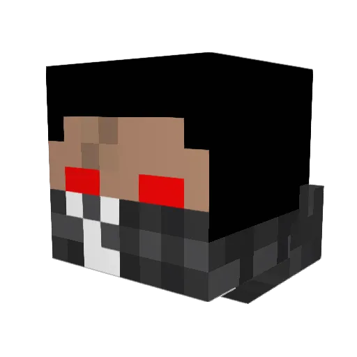 Corskill Minecraft avatar head, 3D render