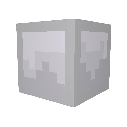 Cortido Minecraft avatar head, 3D render