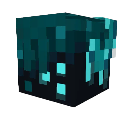 Corvesha Minecraft avatar head, 3D render