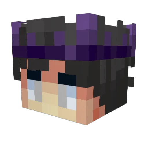 Cosimo_01 Minecraft avatar head, 3D render