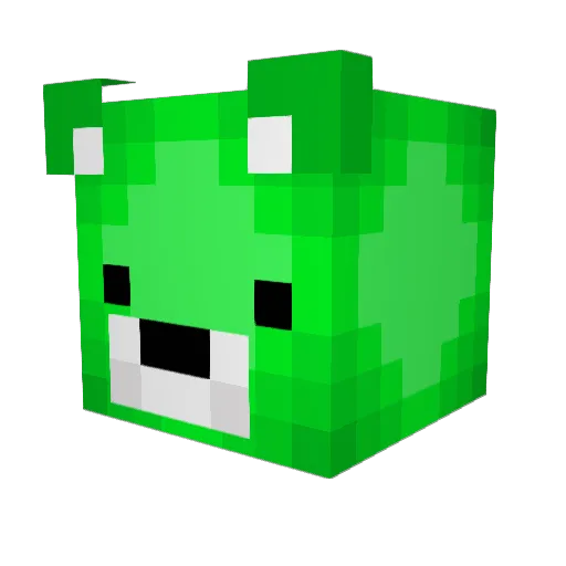 Cosinas Minecraft avatar head, 3D render