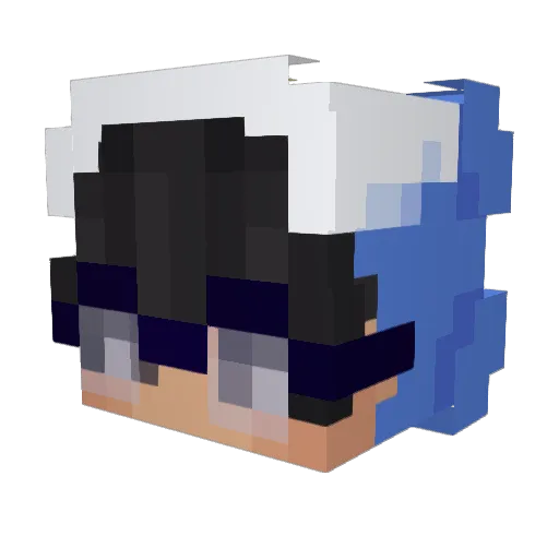 Cosini_ Minecraft avatar head, 3D render