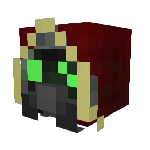 Cosmi_Coffee Minecraft avatar head, 3D render