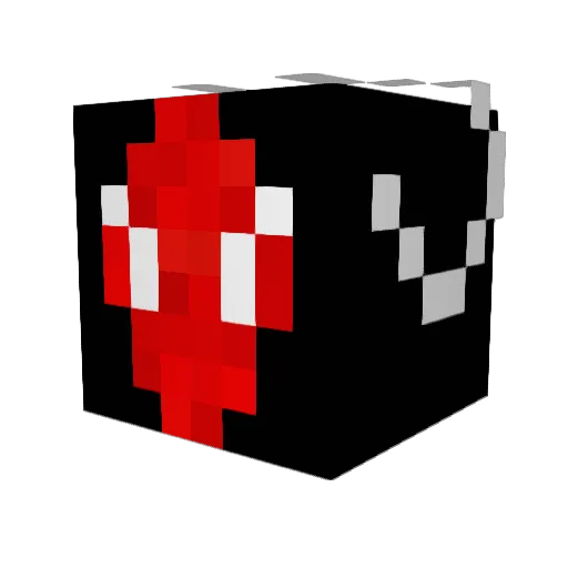 CosmicBoyyEZ Minecraft avatar head, 3D render