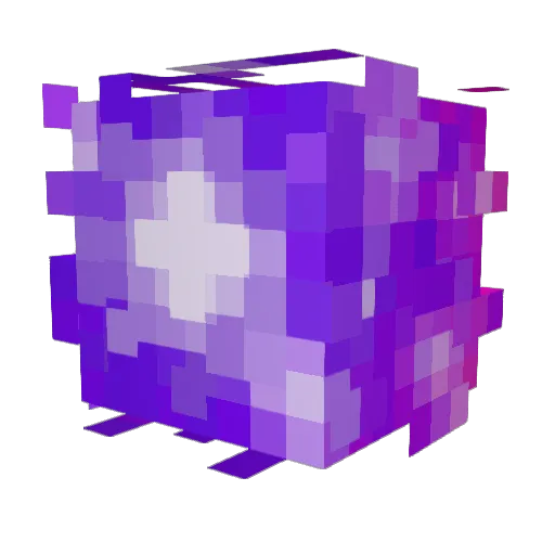 CosmicBuilding Minecraft avatar head, 3D render