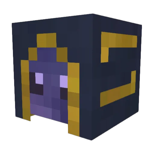 CosmicCrafty Minecraft avatar head, 3D render