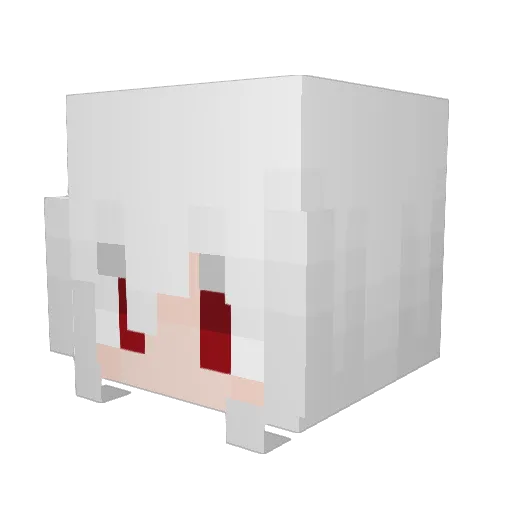 CosmicIsLost Minecraft avatar head, 3D render