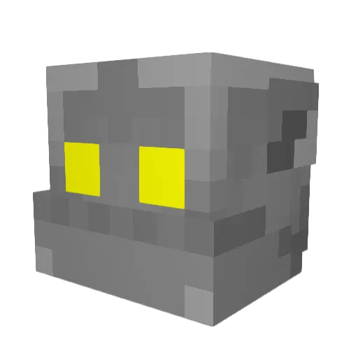 CosmicKad Minecraft avatar head, 3D render