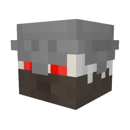 CosmicMeatball Minecraft avatar head, 3D render