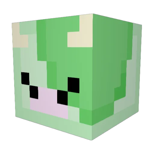CosmicMochi Minecraft avatar head, 3D render