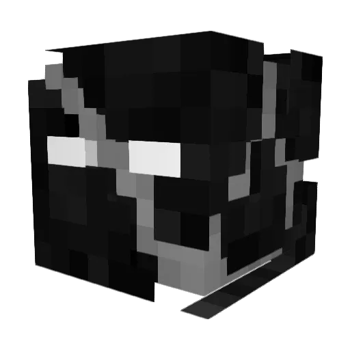 CosmicRevenant Minecraft avatar head, 3D render