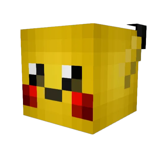 CosmicSkull Minecraft avatar head, 3D render