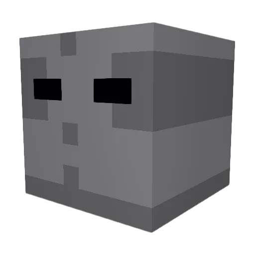 CosmicTundra Minecraft avatar head, 3D render