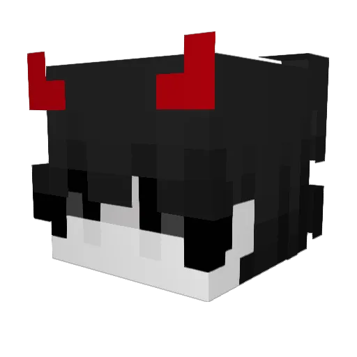 CosmicVoli Minecraft avatar head, 3D render