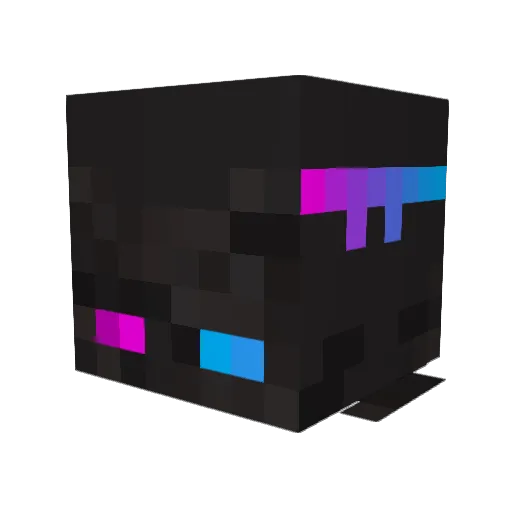 CosmicVortecs Minecraft avatar head, 3D render