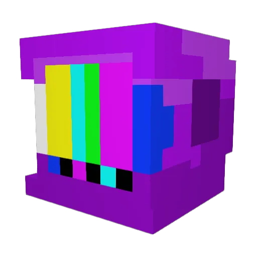 Cosmic_6w Minecraft avatar head, 3D render