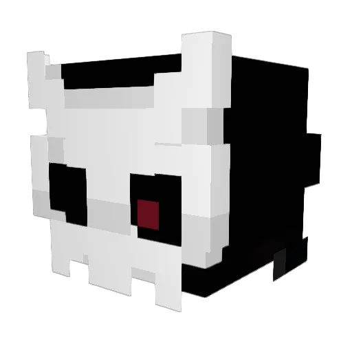Cosmic_Drop_DJ Minecraft avatar head, 3D render