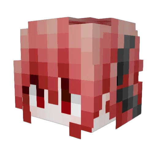 Cosmic_Mind Minecraft avatar head, 3D render