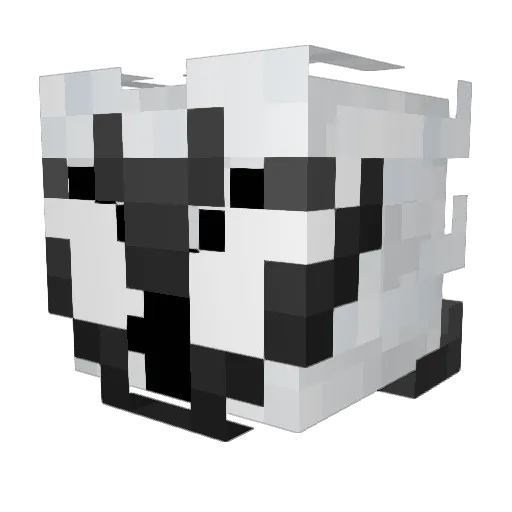 Cosmic_Wolf38 Minecraft avatar head, 3D render