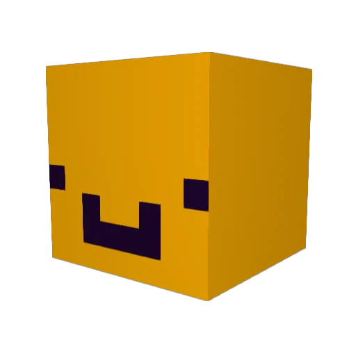Cosmic_Zap Minecraft avatar head, 3D render