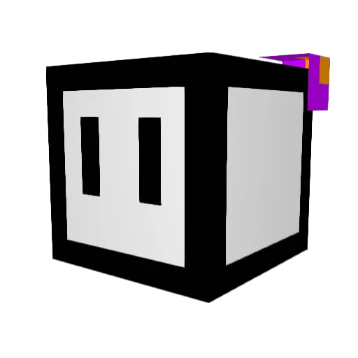 CosmicalDude Minecraft avatar head, 3D render