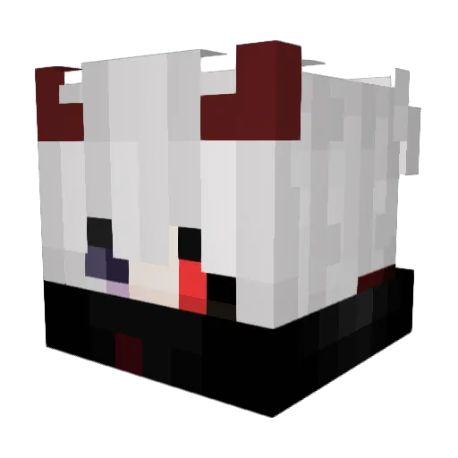 CosminDonea Minecraft avatar head, 3D render