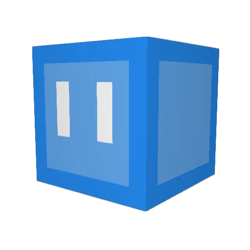 Cosmix_02 Minecraft avatar head, 3D render