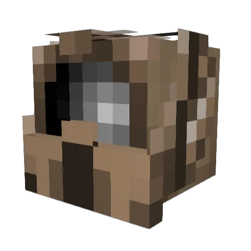 CosmoGenesis666 Minecraft avatar head, 3D render
