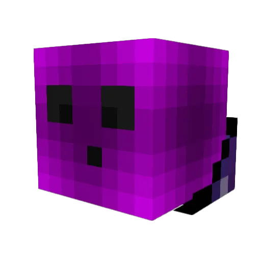 Cosmo_8 Minecraft avatar head, 3D render