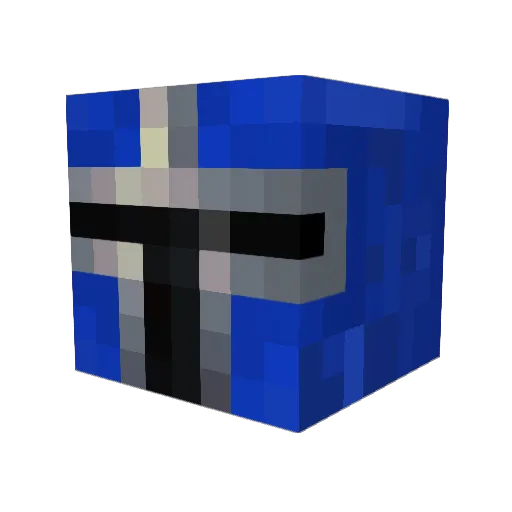 CosmosKarma Minecraft avatar head, 3D render