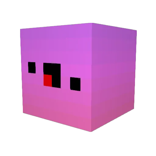 Cosol_0424 Minecraft avatar head, 3D render