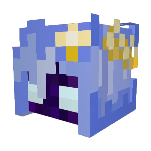 CossyWossy Minecraft avatar head, 3D render