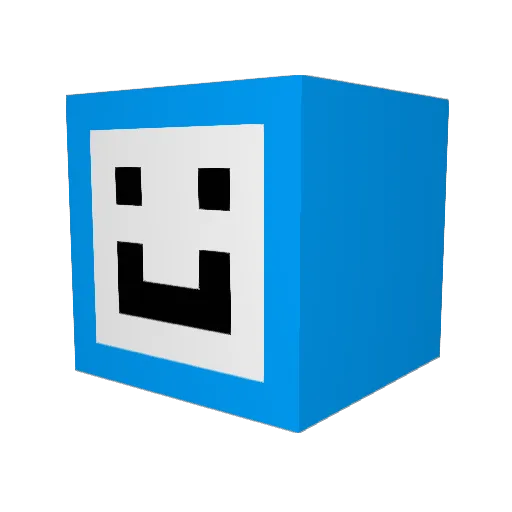 Costorius Minecraft avatar head, 3D render