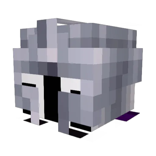 Cotanyar Minecraft avatar head, 3D render