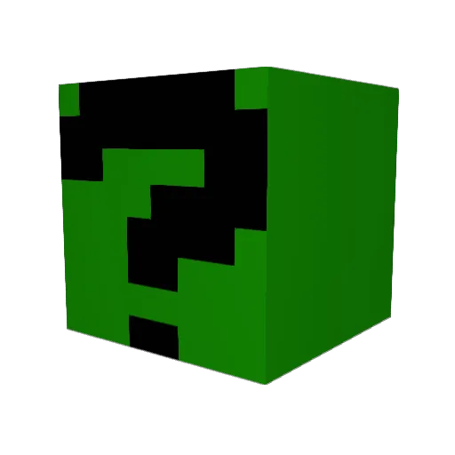 Cothy_ Minecraft avatar head, 3D render