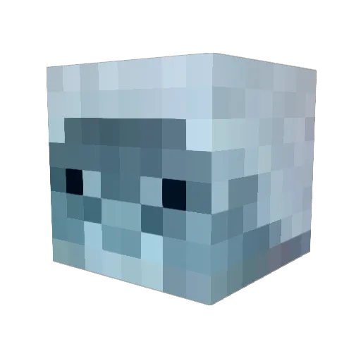 Cotinus Minecraft avatar head, 3D render