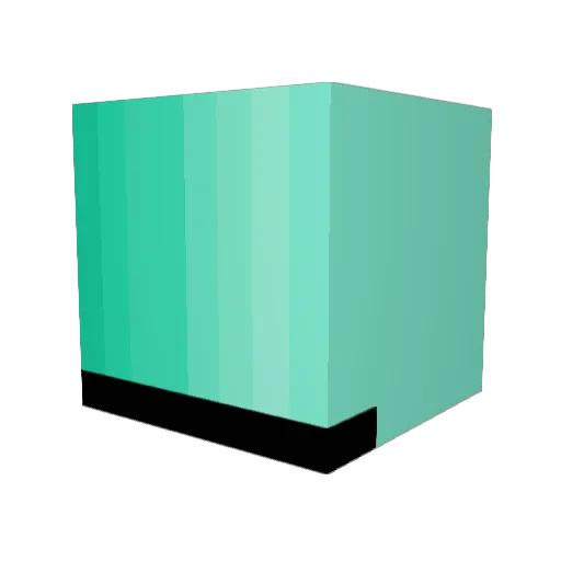 Cottoncandle Minecraft avatar head, 3D render